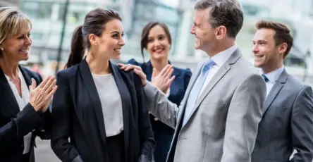People who get promoted at work